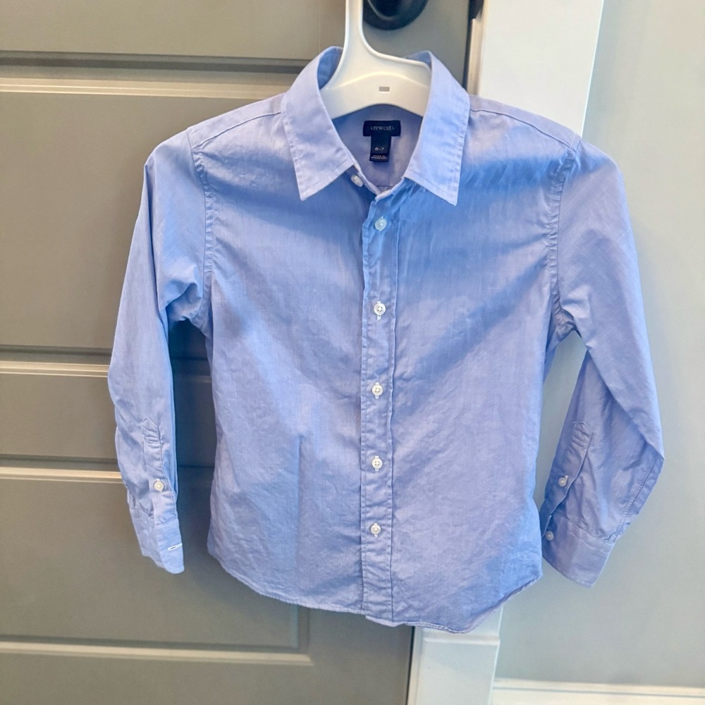 J Crew / Kids Blue Button-Up Shirt